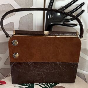 Vintage brown two toned purse by Life Stride